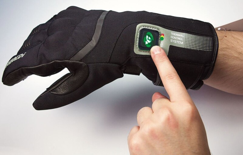 guantes de moto calefactables