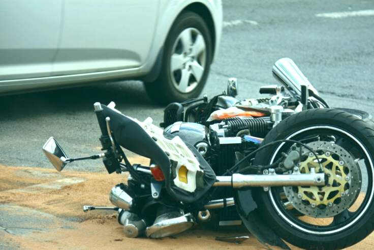 indemnización por accidente de moto