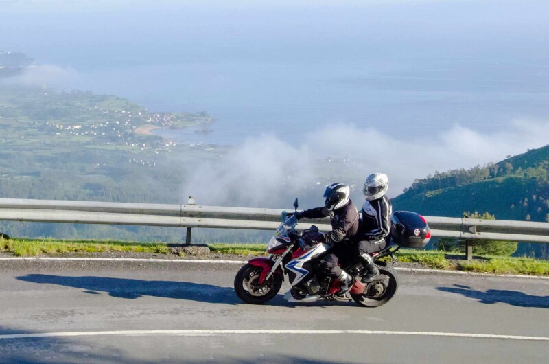 rutas de moto por asturias