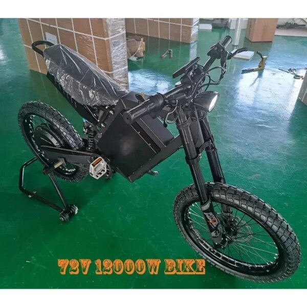 Motocicleta Eléctrica Todoterreno Bomber de Alta Potencia