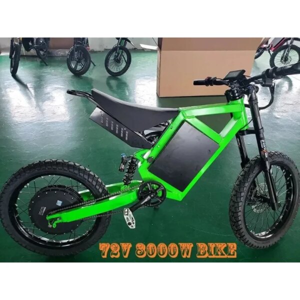 Motocicleta Eléctrica Todoterreno Bomber de Alta Potencia