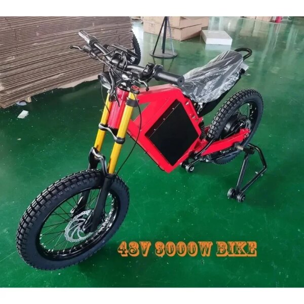 Motocicleta Eléctrica Todoterreno Bomber de Alta Potencia