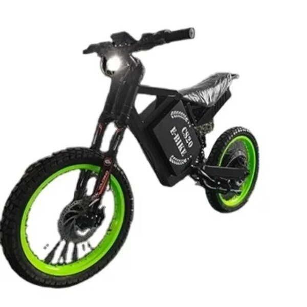 Motocicleta Eléctrica Todoterreno Bomber de Alta Potencia