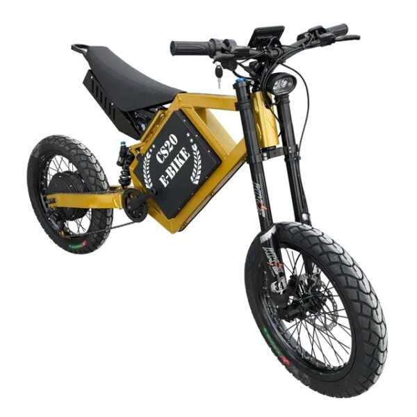Motocicleta Eléctrica Todoterreno Bomber de Alta Potencia